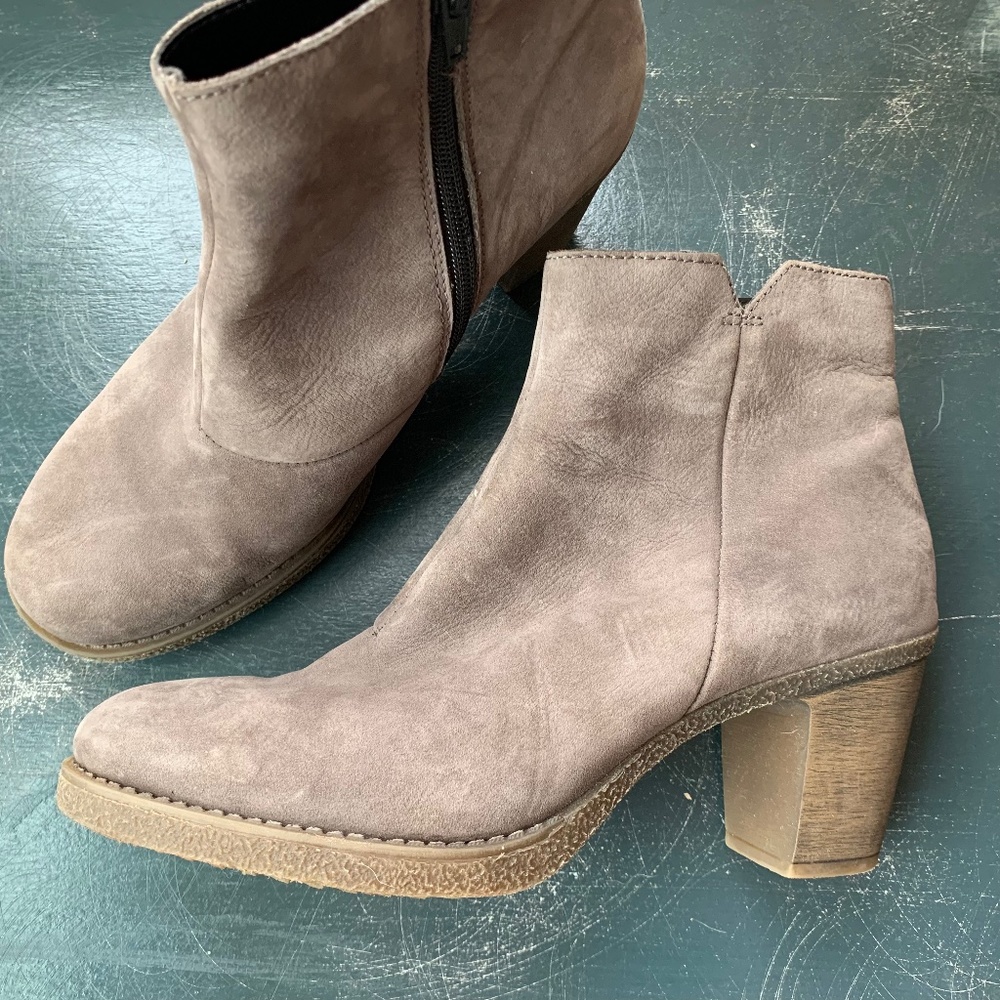 Rieker Leather Ankle Boot Bootie Size 39